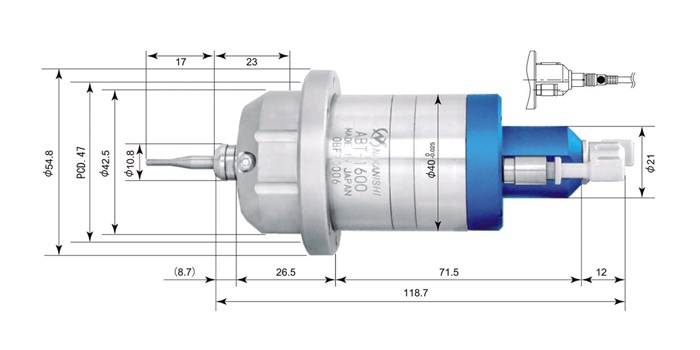 ABT-1600氣動精密主軸